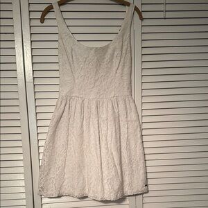 Hollister White Lace Dress